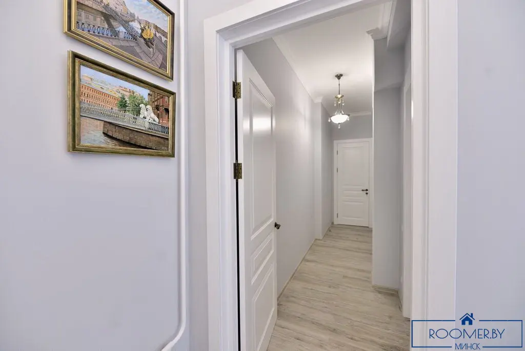 Квартира на сутки в Минске на улице Скрыганова, 4А спальня