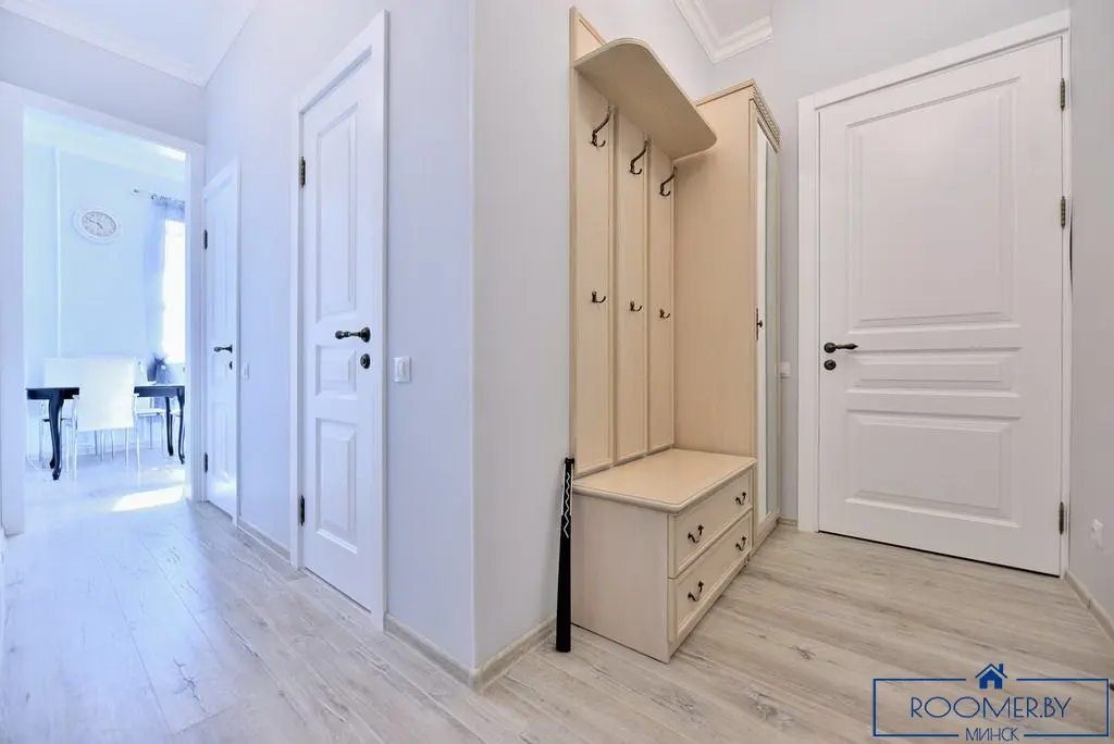 Квартира на сутки в Минске на улице Скрыганова, 4А коридор