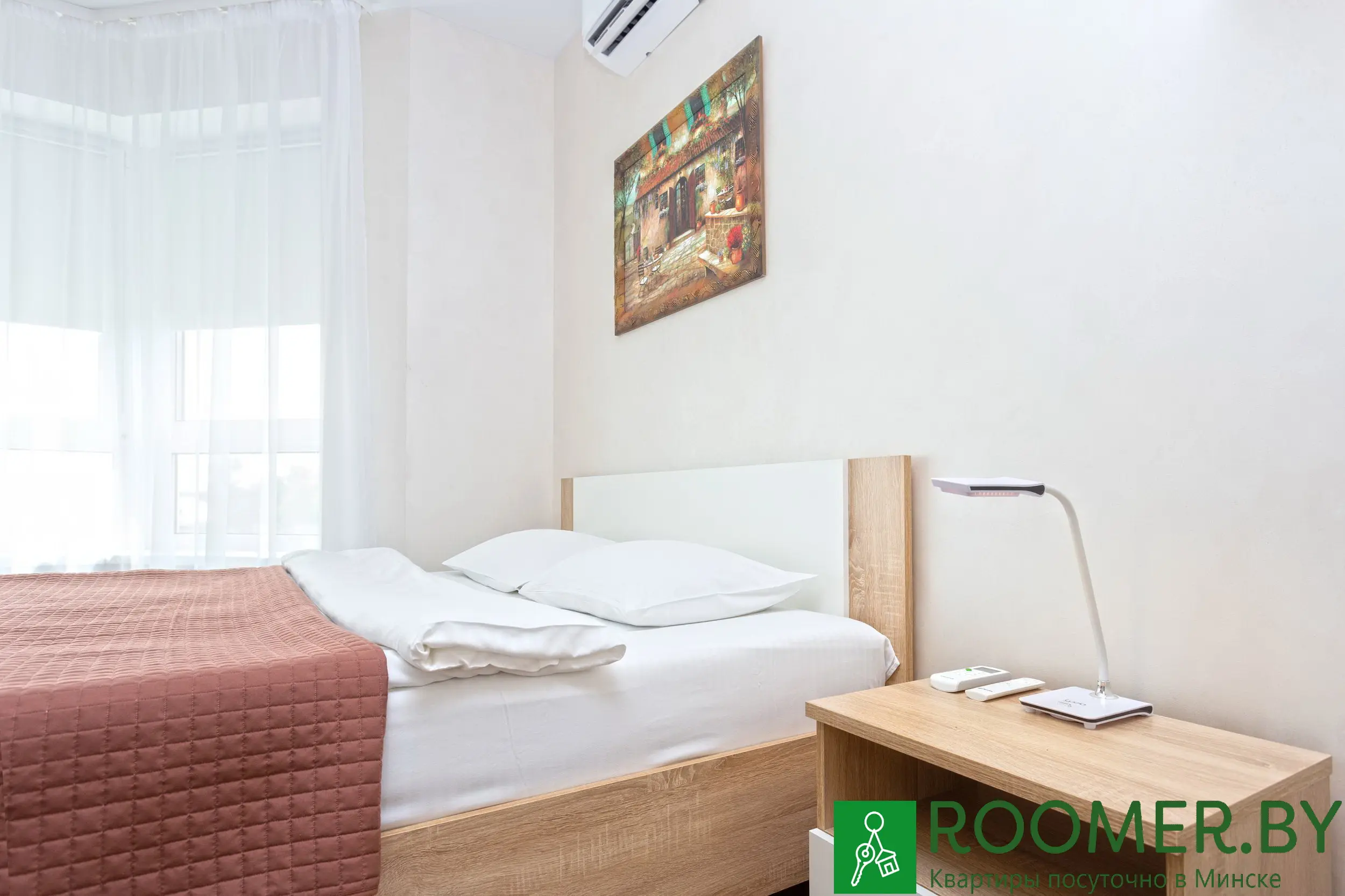 View of apartment for daily rent, Minsk, Efrosiniy Polotskoy str. 5 — photo 3