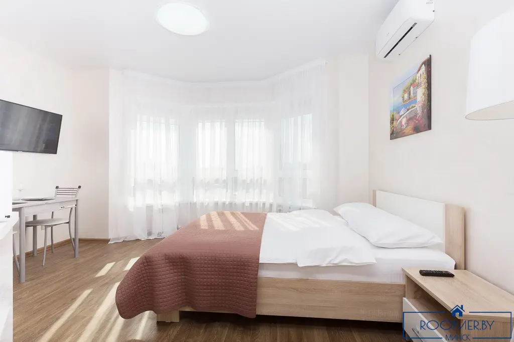 Однокомнатная квартира for daily rent in Minsk, Efrosiniy Polotskoy str. 5