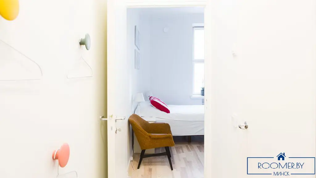 Interior of apartment for daily rent, Minsk, Pritytskogo str. 89