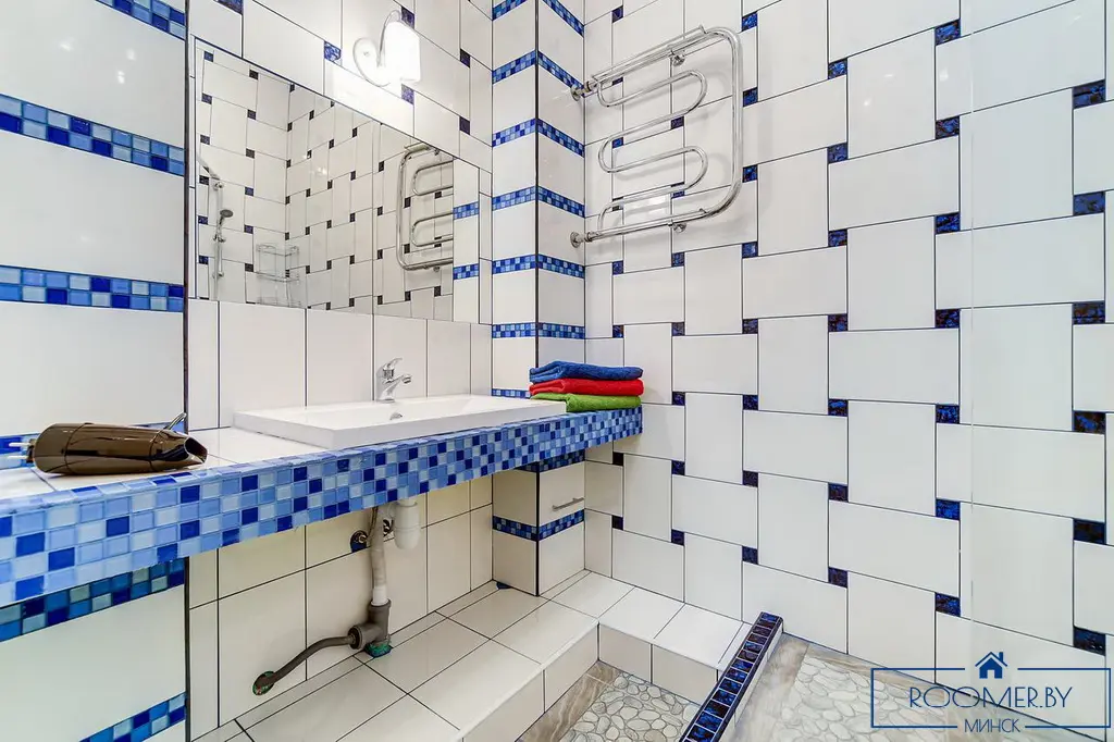 Квартира на сутки в Минске возле метро Площадь Ленина ванна