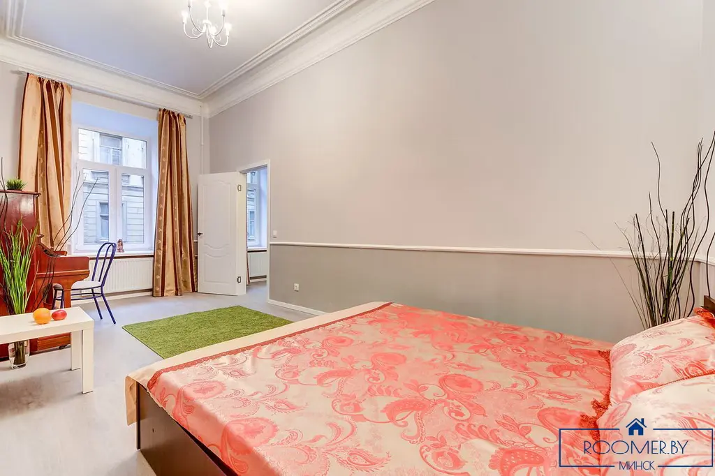 Квартира на сутки в Минске возле метро Площадь Ленина спальня