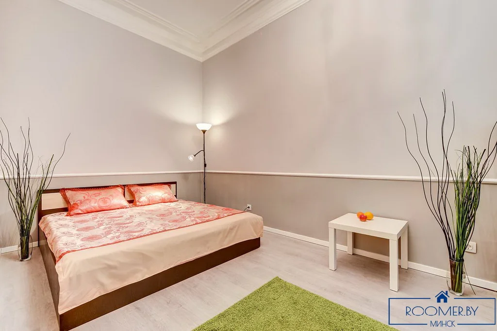 Квартира на сутки в Минске возле метро Площадь Ленина спальня