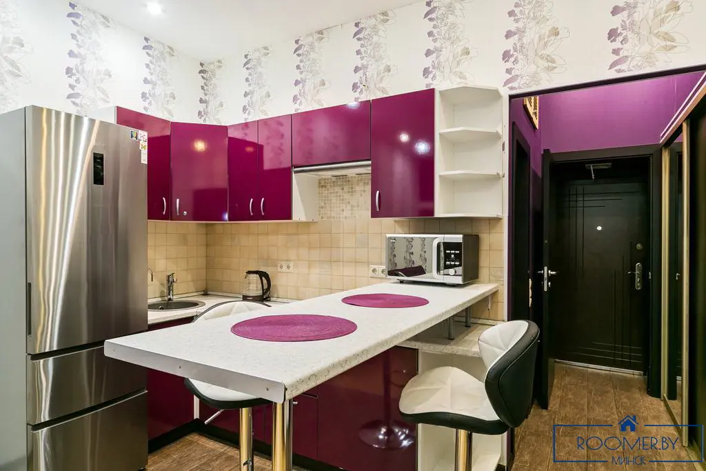 Квартира на сутки в Минске на улице Могилевская 4.1 кухня