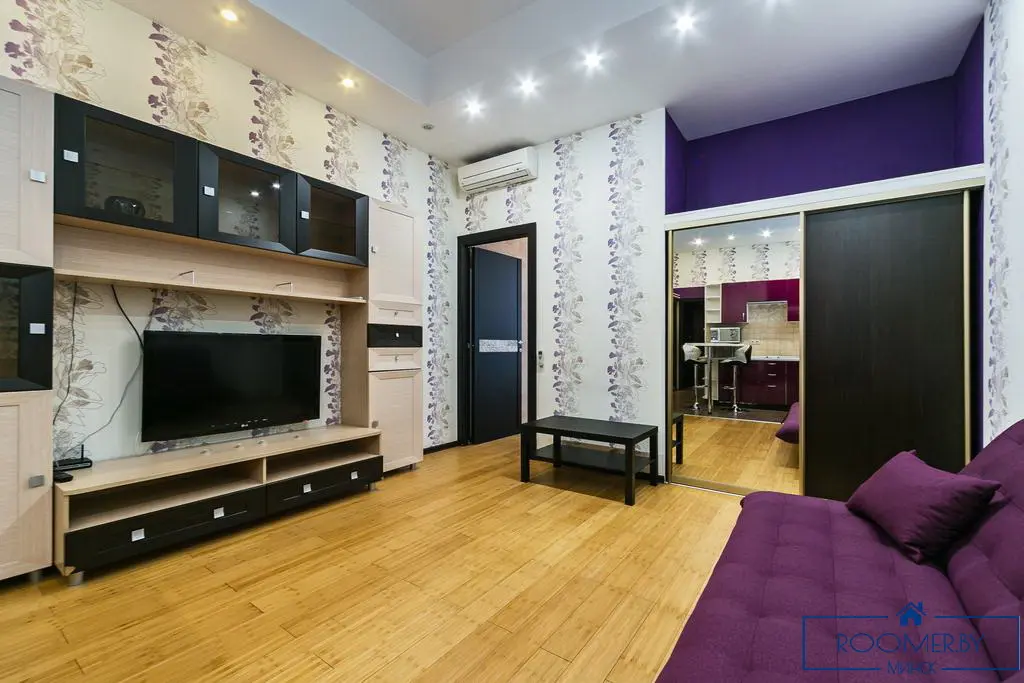 Квартира на сутки в Минске на улице Могилевская 4.1 гостиная