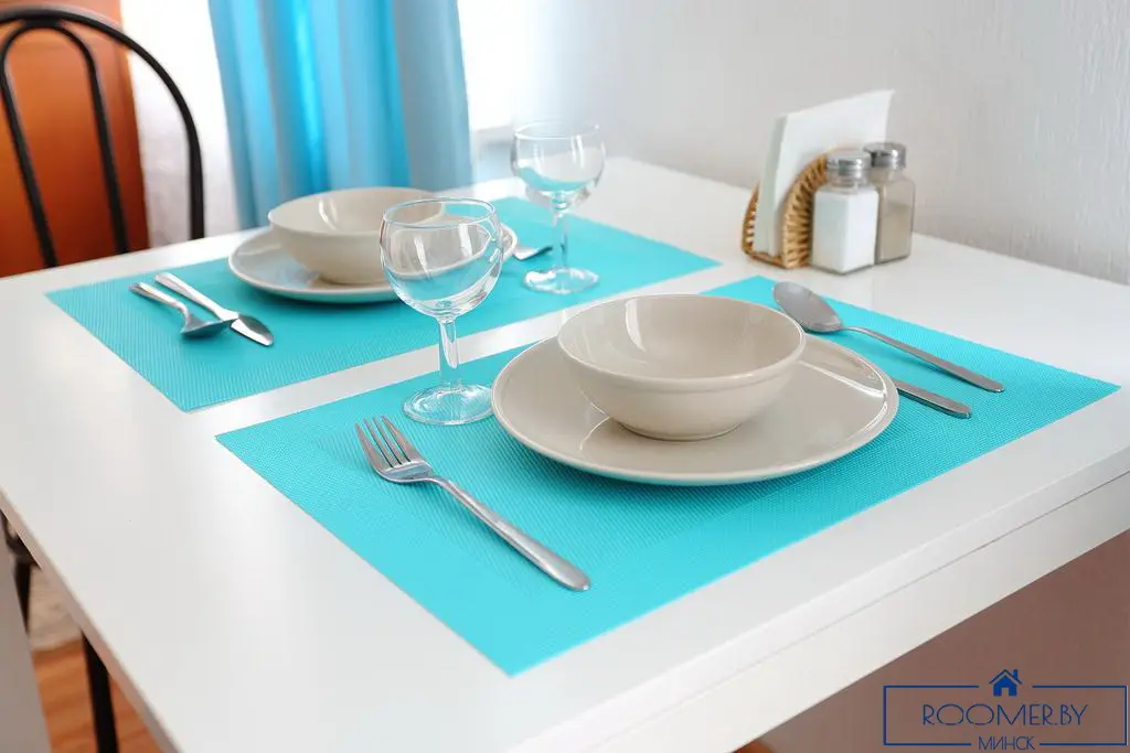 Двухкомнатная квартира на сутки Минск Румянцева кухня