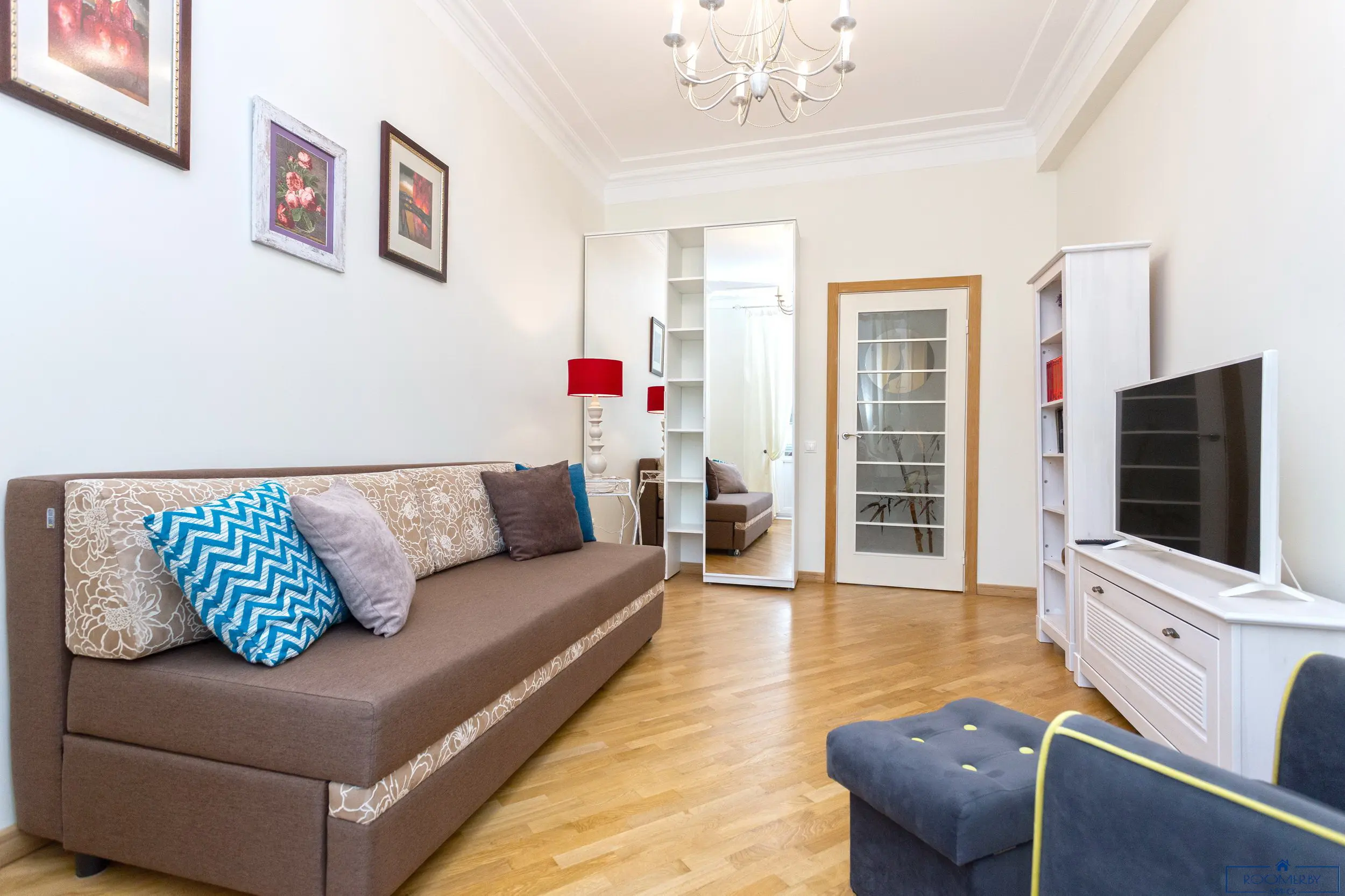 Interior of apartment for daily rent, Minsk, Kozlova str. 7