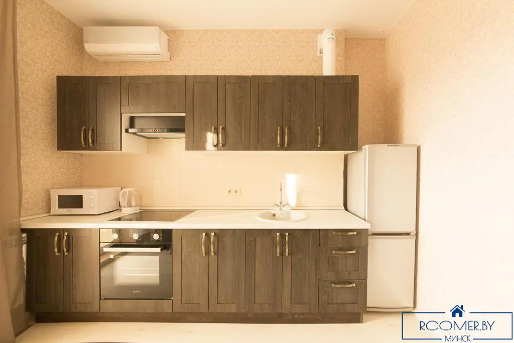 Однокомнатная квартира в Минске на сутки Захарова кухня