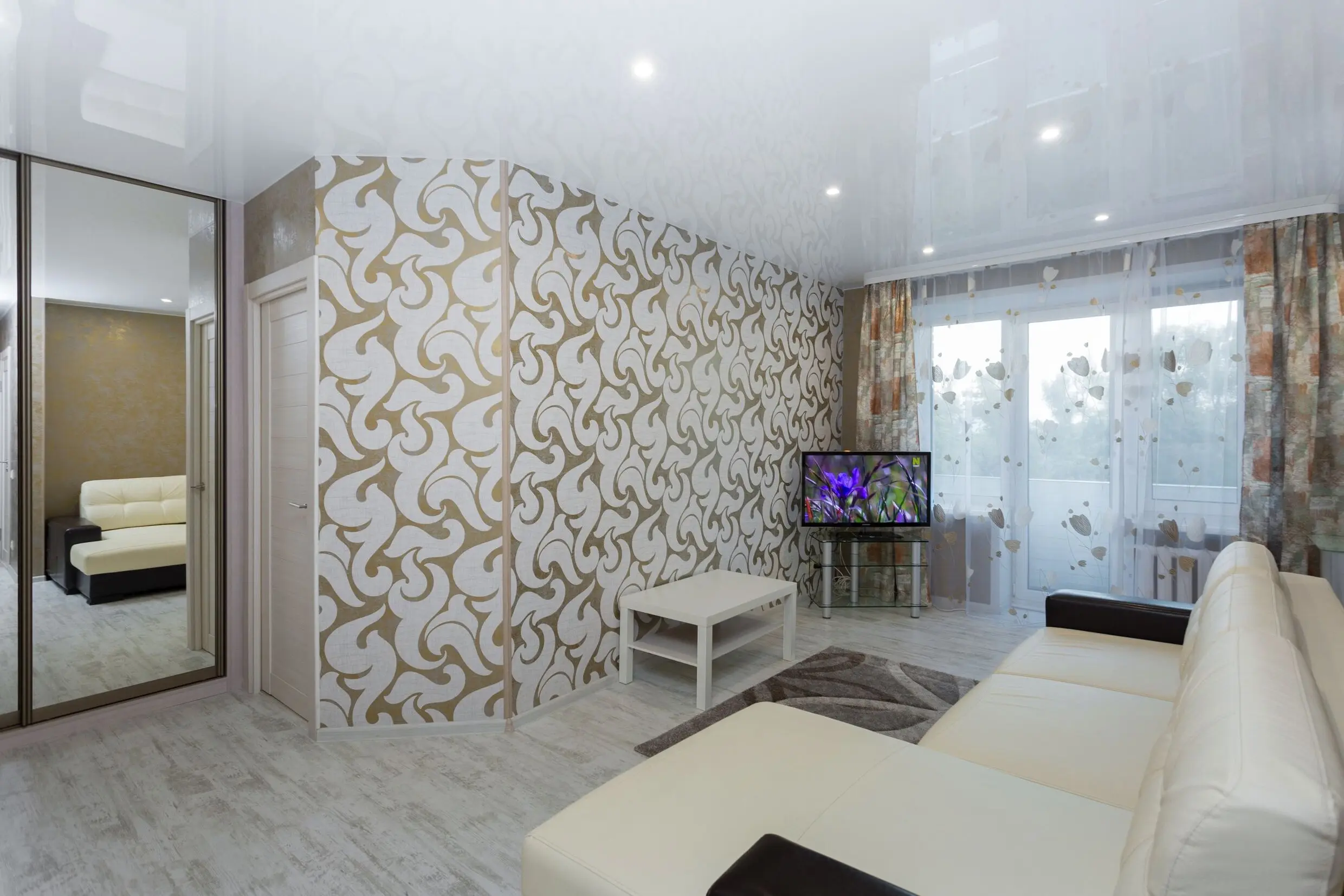 Interior of apartment for daily rent, Minsk, Independence Avenue 74