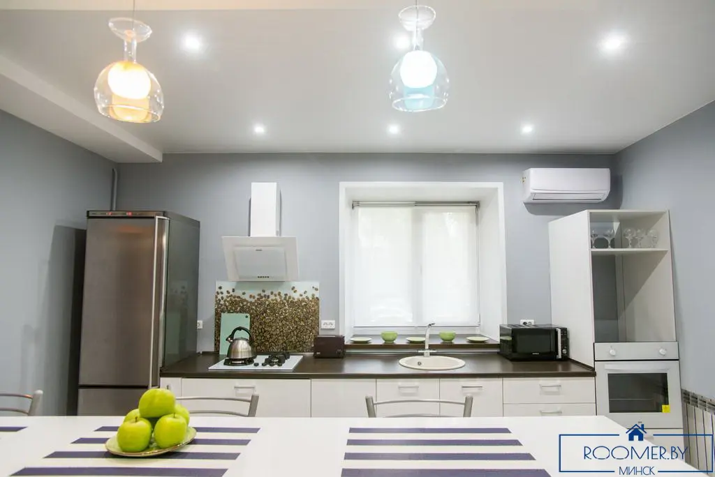 Двухкомнатная квартира на сутки в Минске на проспекте Независимости гостиная