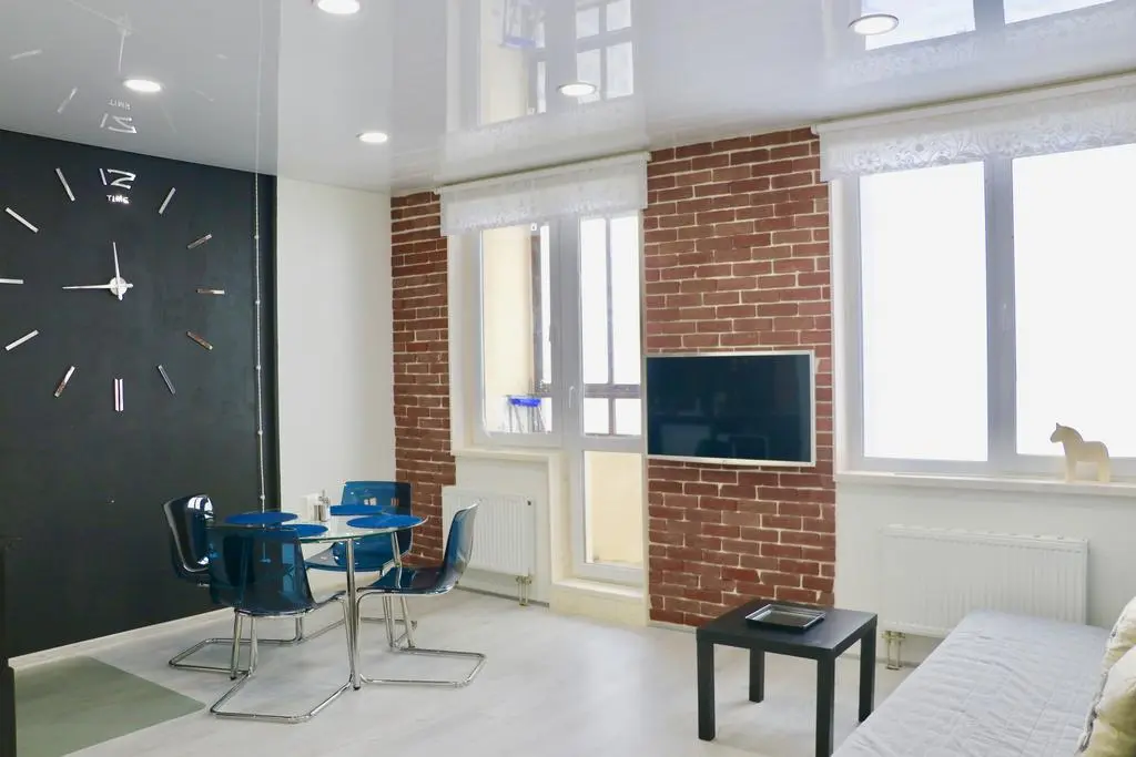 Однокомнатная квартира в Минске на проспекте Независимости спальня