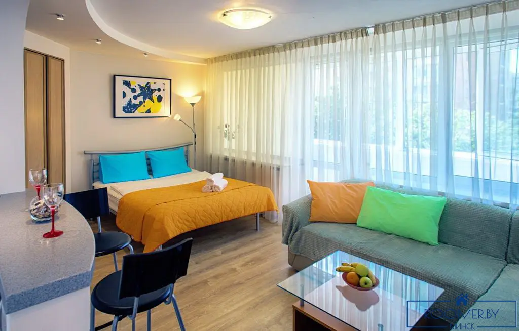 Interior of apartment for daily rent, Minsk, Pervomajskij district 46