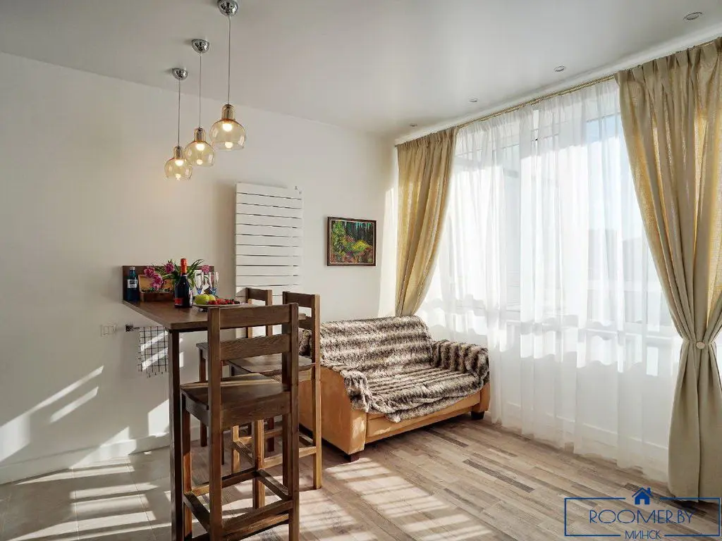 Однокомнатная квартира for daily rent in Minsk, Very Horuzhej str. 34А