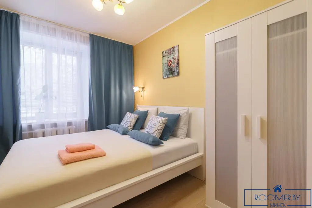 Interior of apartment for daily rent, Minsk, Partizanskiy av. 25А
