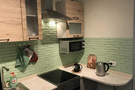Однокомнатная квартира на сутки в Минске проспект Машерова, 54 кухня