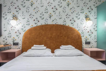 Двухкомнатная квартира на сутки в Минске Кальварийская спальня