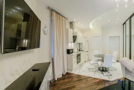 Квартира на сутки в Минске на улица Кальварийская, 16 гостиная