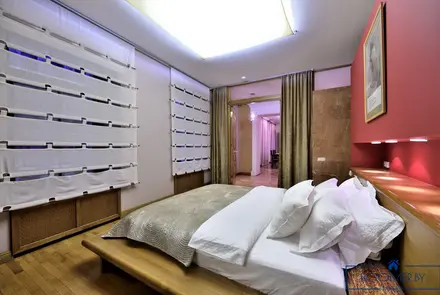 Квартиры на сутки в Минске возле метро Площадь Победы спальня