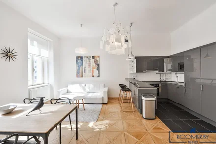 Двухкомнатная квартира на сутки Минск Димитрова кухня