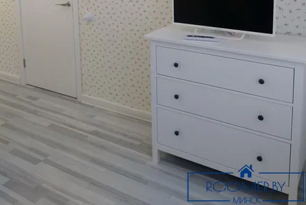 Однокомнатная квартира на сутки Машерова спальня