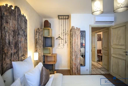 Квартира на сутки в Минске возле метро Немига спальня