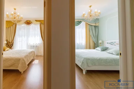 Квартира на сутки в Минске возле метро Немига спальня