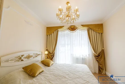 Квартира на сутки в Минске возле метро Немига спальня