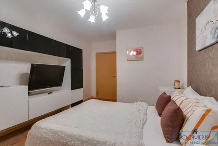 Квартира на сутки в Минске на улице Скрыганова, 16 спальня