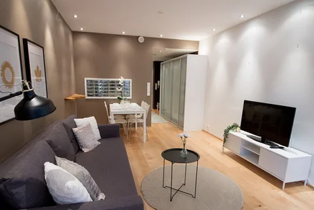 Двухкомнатная квартира на сутки в Минске на Притыцкого гостиная