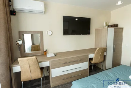 Однокомнатная квартира на сутки в Минске на Притыцкого спальня