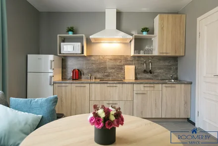 Квартира на сутки в Минске возле метро Спортивная кухня