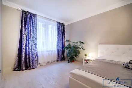 Квартира на сутки в Минске возле метро Спортивная спальня