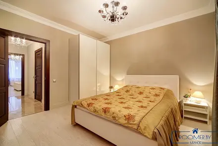 Квартира на сутки в Минске возле метро Спортивная спальня