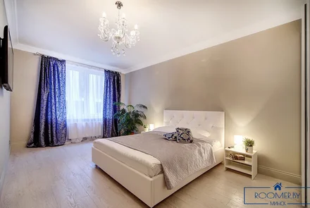 Квартира на сутки в Минске возле метро Спортивная спальня