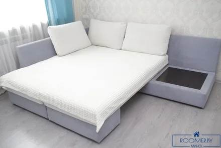 Однокомнатная квартира на сутки в Минске Володарского спальня