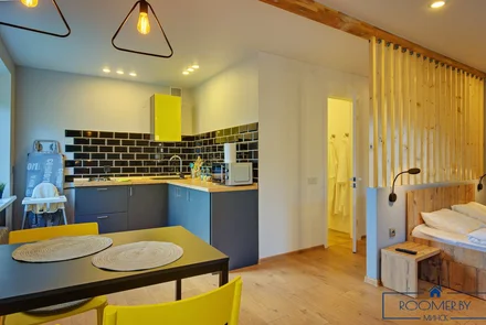 Квартира на сутки в Минске на улице Маркса, 6 гостиная