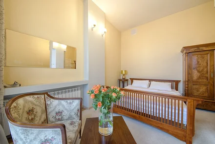 Трехкомнатная квартира на сутки в Минске на Ленинградской, 2 спальня