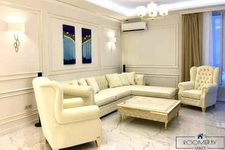 Двухкомнатная квартира на сутки Минск Ленинградская гостиная