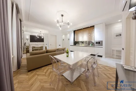 Квартира на сутки в Минске на улице Ленинградская, 2 гостиная