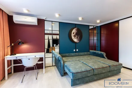 Однокомнатная квартира на сутки Минск Ленинградская гостиная