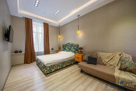 Однокомнатная квартира по улице Короля, 26 спальня