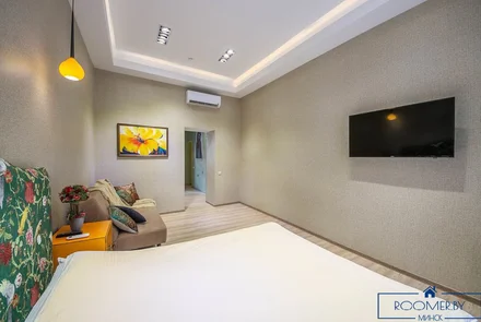 Однокомнатная квартира по улице Короля, 26 спальня