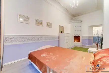 Квартира на сутки в Минске возле метро Площадь Ленина спальня