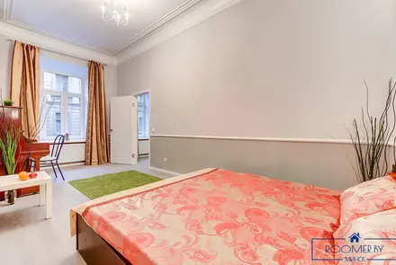 Квартира на сутки в Минске возле метро Площадь Ленина спальня