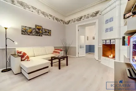 Квартира на сутки в Минске возле метро Площадь Ленина гостиная