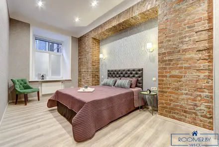 Квартира на сутки в Минске возле метро Площадь Ленина спальня