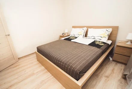 Трехкомнатная квартира на сутки в Минске на Ленинградской, 2 спальня