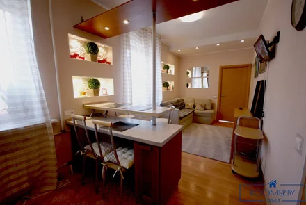 Квартира на сутки в Минске возле метро Площадь Ленина кухня