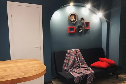 Квартира на сутки в Минске возле метро Институт Культуры гостиная